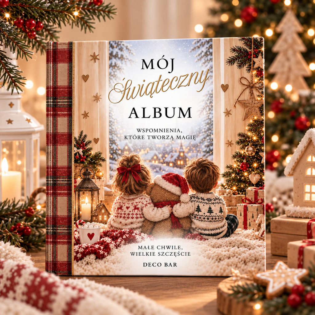 DZIECIĘCY PREZENT BOŻONARODZENIOWY - MÓJ ŚWIĄTECZNY ALBUM