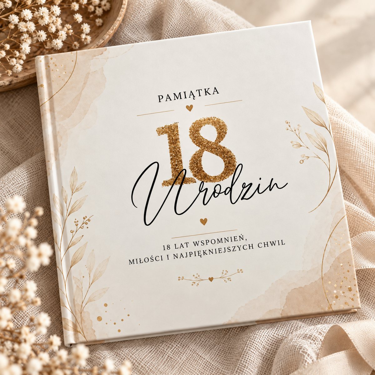 ALBUM PAMIĄTKOWY NA 18 URODZINY